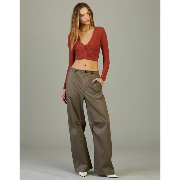 NWT ALIX NYC Cannon Pant in Smoke - Picture 1 of 6